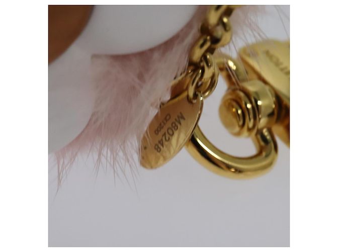 LOUIS VUITTON Vivienne Porta Chaves Charme Rosa M80248 LV Autêntico KD026 - vista 10