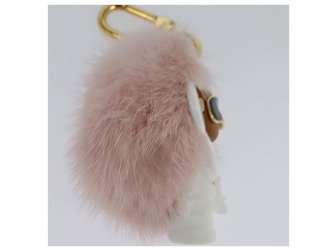 LOUIS VUITTON Vivienne Porta Chaves Charme Rosa M80248 LV Autêntico KD026 - vista 4