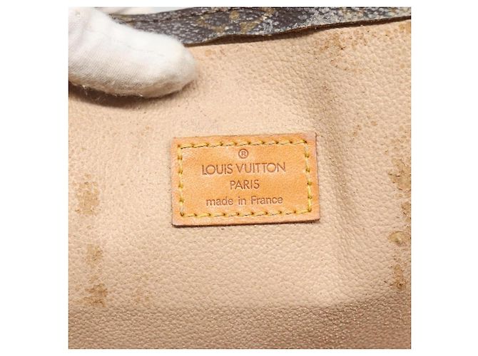 LOUIS VUITTON Monogram Sac Plat Handtasche M51140 LV Auth BD570 Monogramm - Ansicht 10