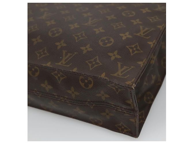 LOUIS VUITTON Monogram Sac Plat Handtasche M51140 LV Auth BD570 Monogramm - Ansicht 15