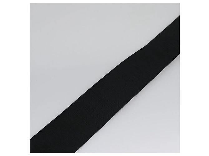 Marc Jacobs Adjustable Shoulder Strap Canvas 38.6""-57.1"" Black Auth am7732 - view 11