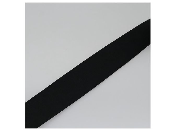 Marc Jacobs Adjustable Shoulder Strap Canvas 38.6""-57.1"" Black Auth am7732 - view 13