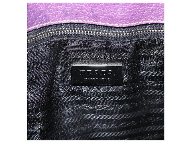 PRADA Tote Tasche aus Canvas Beige Auth ep7542 - Ansicht 18