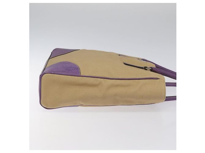 PRADA Tote Tasche aus Canvas Beige Auth ep7542 - Ansicht 3