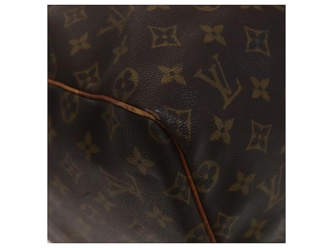 LOUIS VUITTON Monogram Keepall 55 Borsa Boston M41424 LV Auth ep7541 Monogramma - vista 15
