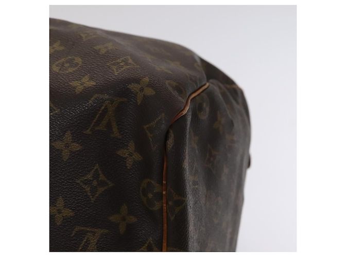 LOUIS VUITTON Monogram Keepall 55 Borsa Boston M41424 LV Auth ep7541 Monogramma - vista 16