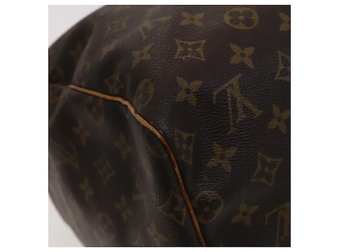 LOUIS VUITTON Monogram Keepall 55 Borsa Boston M41424 LV Auth ep7541 Monogramma - vista 17