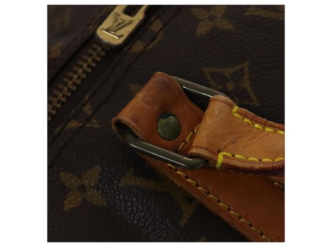 LOUIS VUITTON Monogram Keepall 55 Borsa Boston M41424 LV Auth ep7541 Monogramma - vista 9