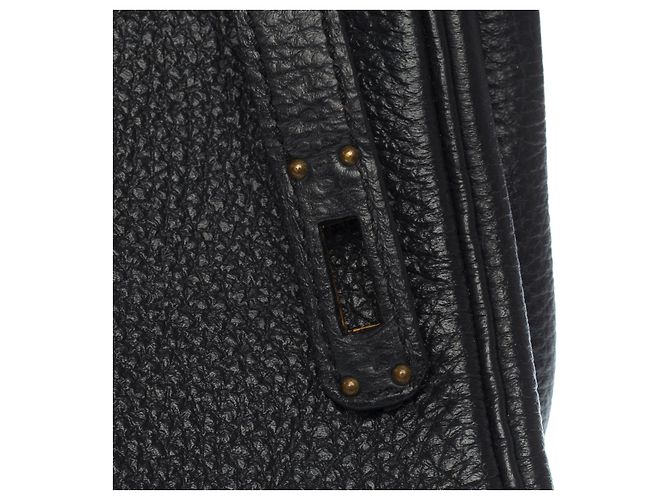 Hermès Sac HERMES Birkin 25 en Cuir Noir - 102568 - vue 8