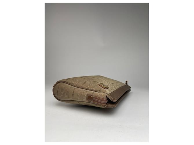 Clutch Monogram GV3 Vintage Givenchy Marrone - vista 10