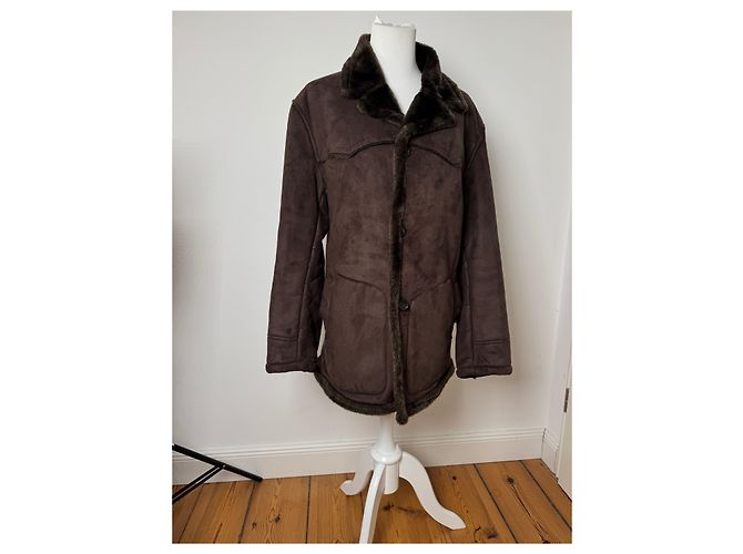 Autre Marque Parka vintage Kansai Yamamoto unisex marrone S/M - vista 12