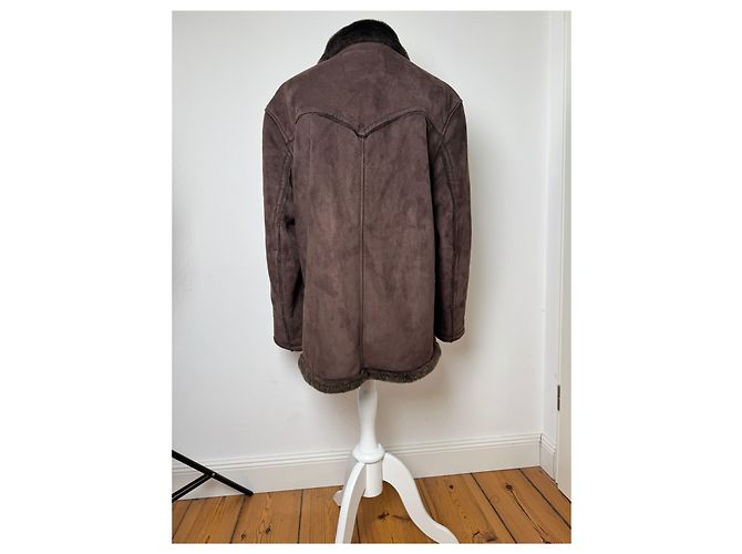 Autre Marque Parka vintage Kansai Yamamoto unisex marrone S/M - vista 3