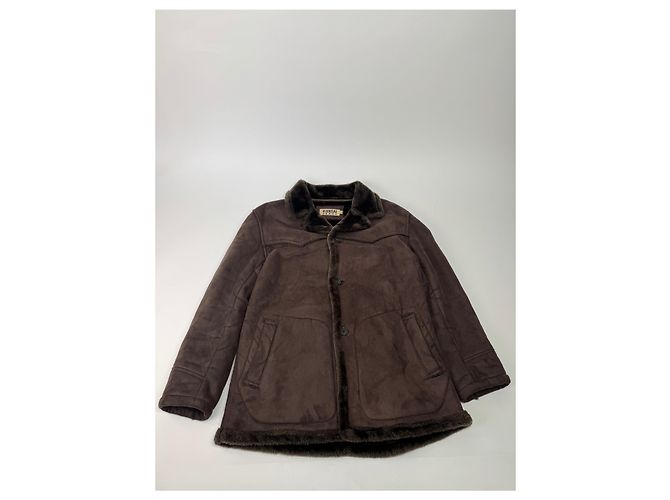 Autre Marque Parka vintage Kansai Yamamoto unisex marrone S/M - vista 4