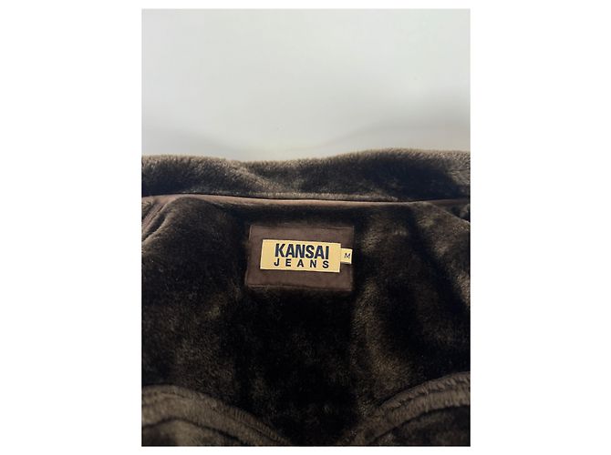 Autre Marque Parka vintage Kansai Yamamoto unisex marrone S/M - vista 7