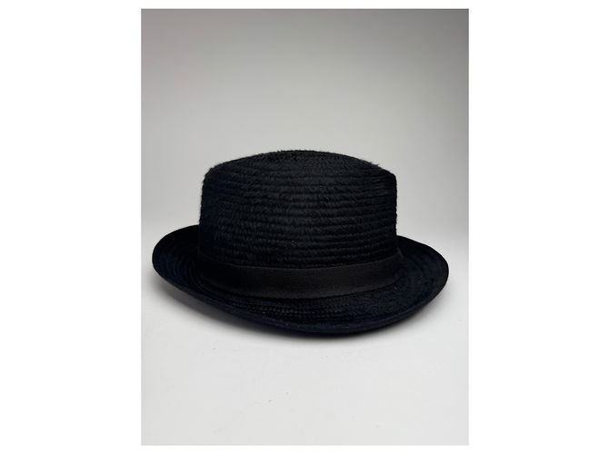 Cappello in lana vintage Gucci nero L - vista 3