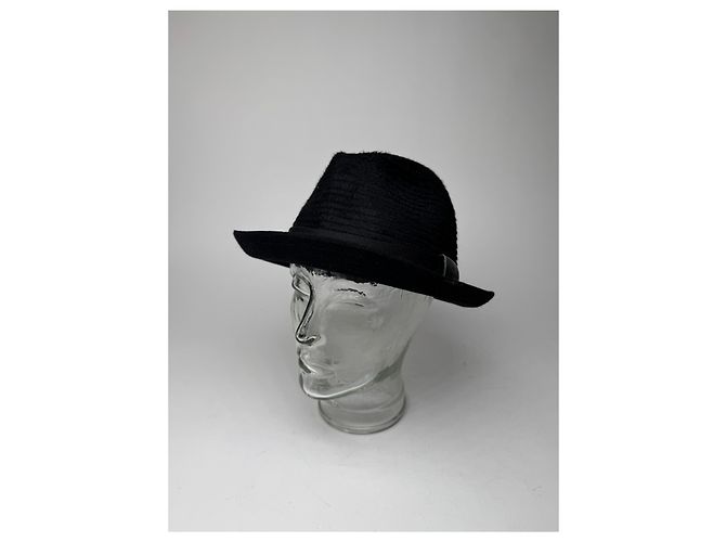 Cappello in lana vintage Gucci nero L - vista 9