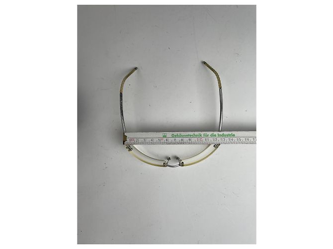Timeless Vintage Chanel rahmenlose Sonnenbrille Silber - Ansicht 4