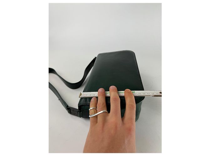 Vintage Givenchy 4G Leder Tasche grün - Ansicht 10