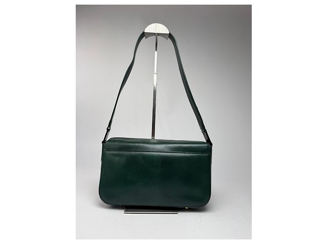 Vintage Givenchy 4G Leder Tasche grün - Ansicht 4