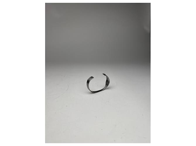 Bracciale in acciaio vintage Givenchy argento - vista 6