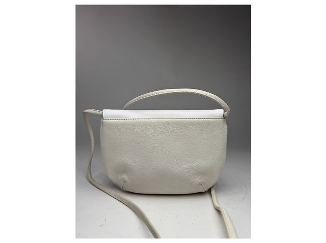 Vintage Givenchy 4G Leder Tasche Weiß - Ansicht 8