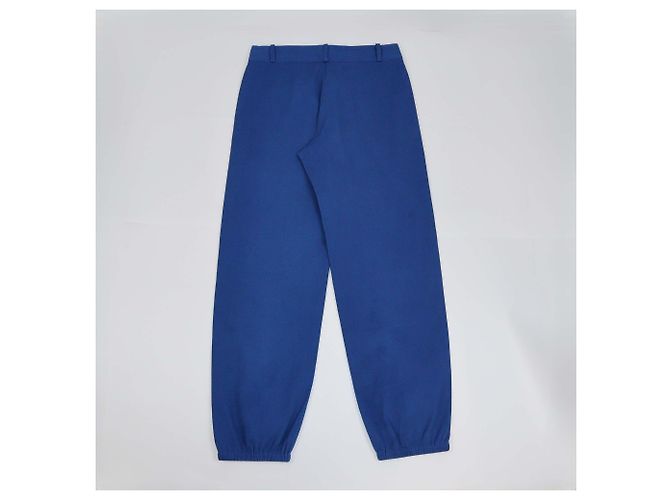 Hermès Pantalones HERMES T.FR  Algodón Azul - vista 2