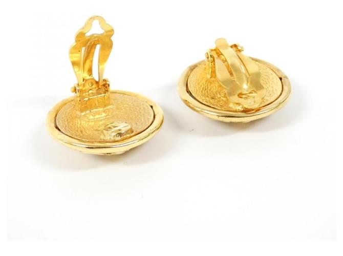 Orecchini a clip in oro e argento Chanel D'oro - vista 3