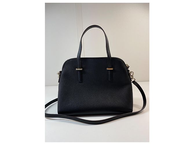 Borsa Kate Spade nera con incisione di iniziali Nero - vista 4