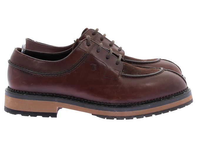 Ballerine TOD'S T.US 7 in pelle Marrone - vista 3
