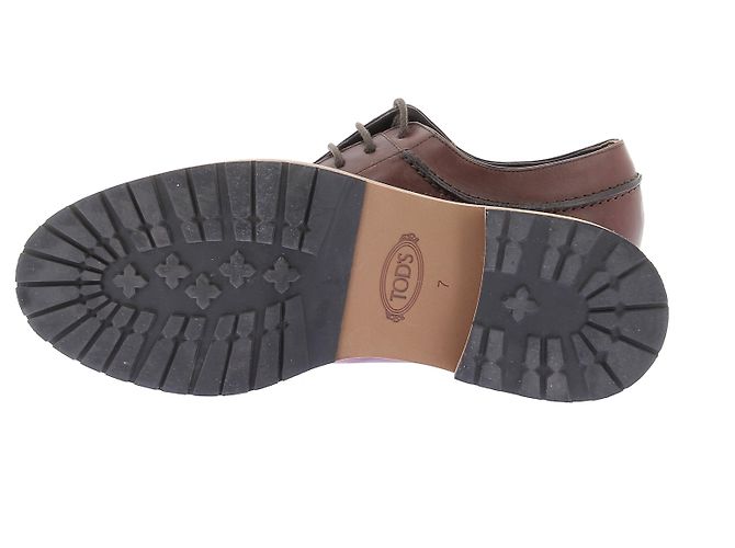 Ballerine TOD'S T.US 7 in pelle Marrone - vista 7
