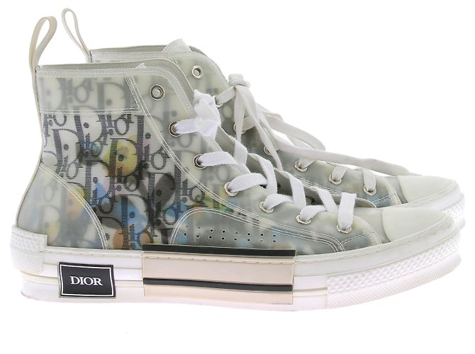 Scarpe DIOR T.EU 42 Tessuto Bianco - vista 3