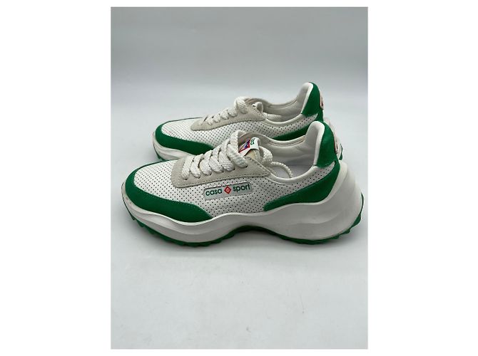 CASABLANCA Trainer T.EU 37 Stoff Weiß - Ansicht 2