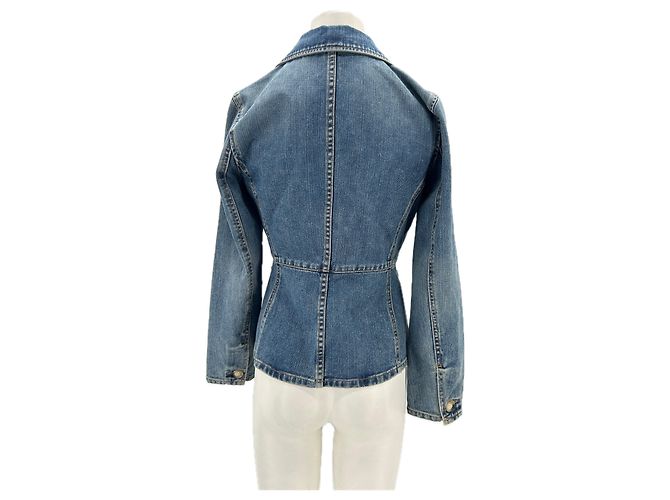 GAP Chaquetas T.US 4 Algodón Azul - vista 2