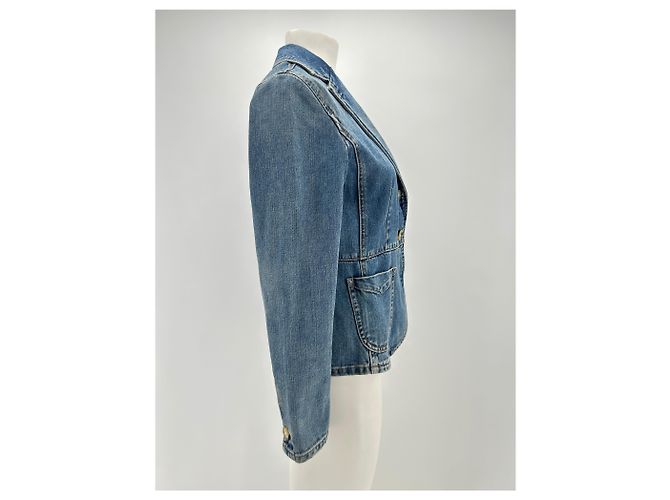 GAP Chaquetas T.US 4 Algodón Azul - vista 3