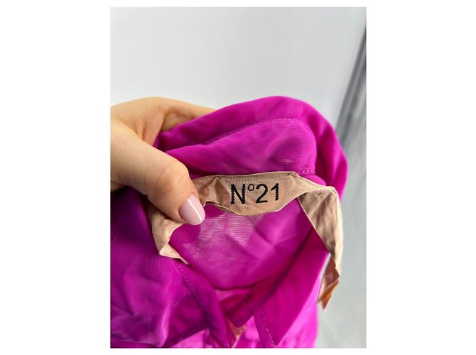 N°21 Tops T.FR 40 Polyester Pink - Ansicht 5