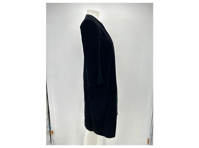 LES PRAIRIES DE PARIS Abrigos T.0-5 3 Algodón Negro - vista 3