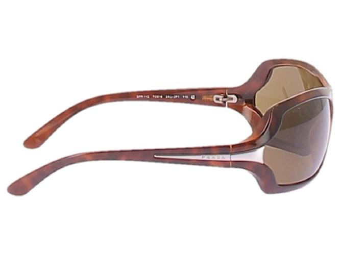 Gafas de sol PRADA T. Plástico Castaño - vista 3