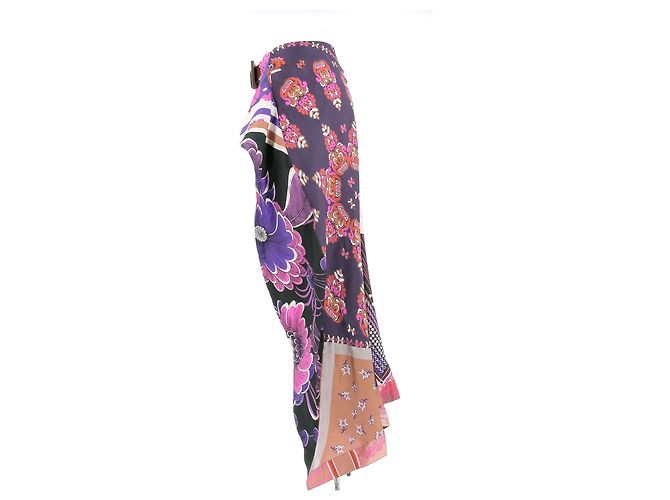 Chloé Faldas CHLOE T.FR 40 Seda Multicolor - vista 2