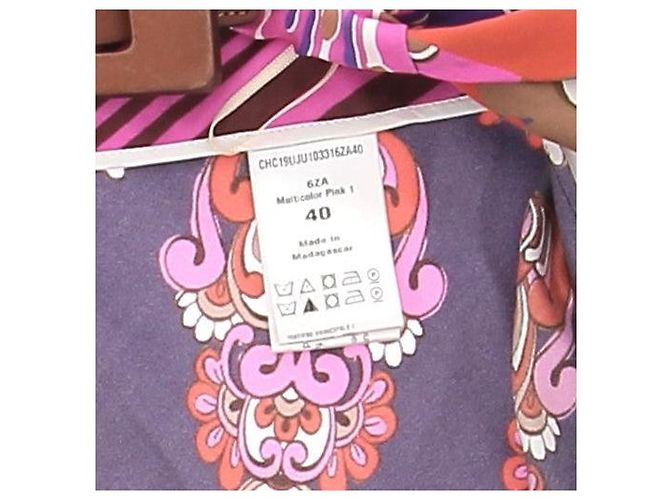 Chloé Faldas CHLOE T.FR 40 Seda Multicolor - vista 6