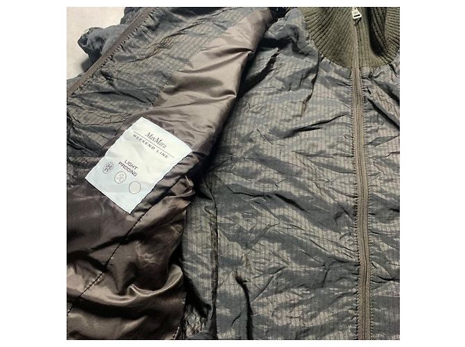 Weekend Max Mara Black Polyamide Double Layer Jacket - view 6