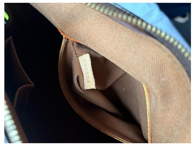Borsa Louis Vuitton Alma PM Marrone Pelle - vista 11