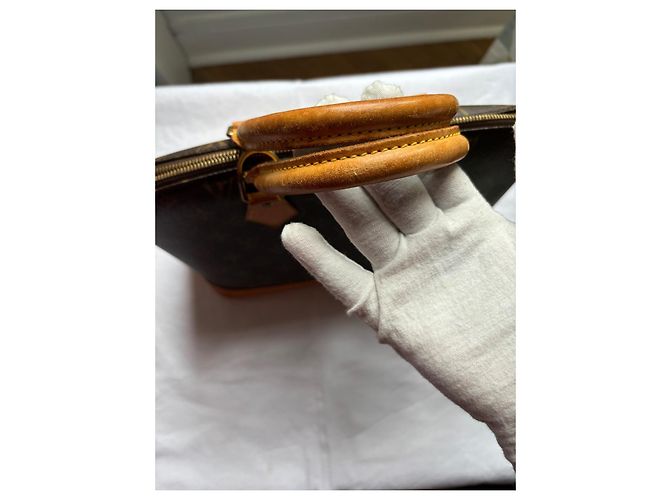 Borsa Louis Vuitton Alma PM Marrone Pelle - vista 14