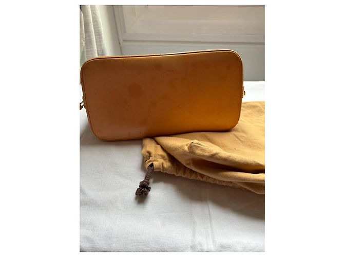 Borsa Louis Vuitton Alma PM Marrone Pelle - vista 5