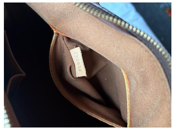 Borsa Louis Vuitton Alma PM Marrone Pelle - vista 8