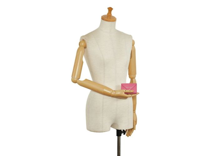 Everyday Balenciaga Mini Papiergeldbörse Pink - Ansicht 13