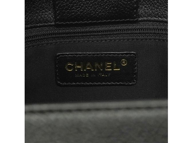 Chanel Executive Leather Tote Bag Black - view 5
