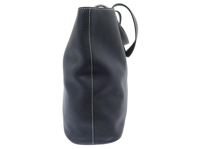 Hermès NUOVA BORSA HERMES DOUBLE SENS 36 PELLE CLEMENCE NERA E MARRONE - vista 5