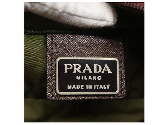 PRADA Tote Bag Nylon Khaki Auth bs22979 - Ansicht 19