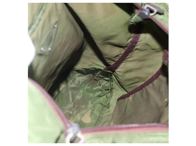 PRADA Tote Bag Nylon Khaki Auth bs22979 - Ansicht 20