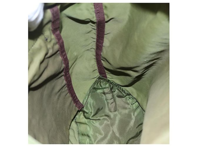 PRADA Tote Bag Nylon Khaki Auth bs22979 - Ansicht 21